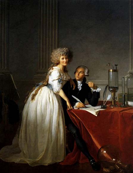 Portrait of Antoine-Laurent and Marie-Anne Lavoisier